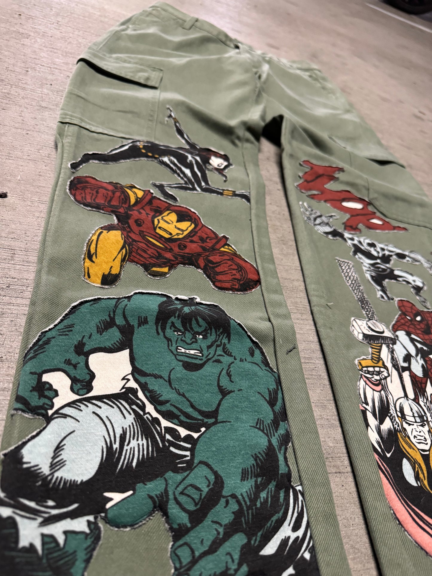 Reworked Levi/Marvel cargos 32x33